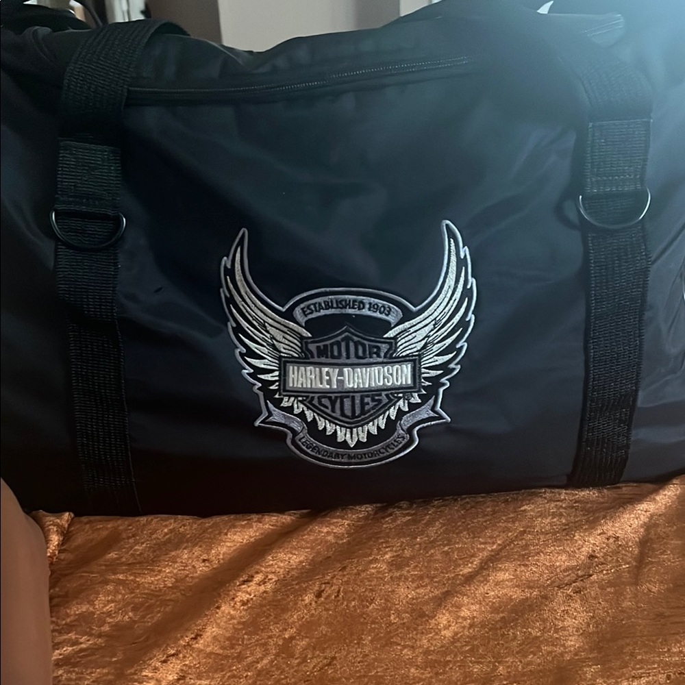 Harley-Davidson Midnight Black Duffel Bag